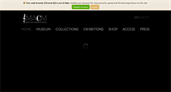Desktop Screenshot of mouginsmusee.com